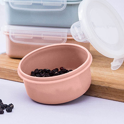 JWDX Storage Containers Clearance! Simple Refrigerator Preservation Box Small Lunch Box Kitchen Lunch Box Plastic Storage Box Sealed Box for Lunch Kitchen Arrangement, Include 1* Bento Box C.