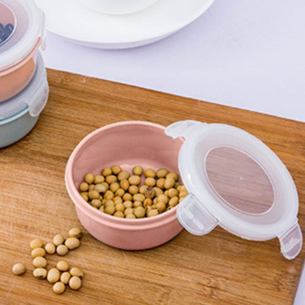 JWDX Storage Containers Clearance! Simple Refrigerator Preservation Box Small Lunch Box Kitchen Lunch Box Plastic Storage Box Sealed Box for Lunch Kitchen Arrangement, Include 1* Bento Box C.