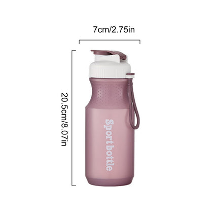Clearance Back to School Supplies! JWDX Portable Fitness Sports Water Bottle Pp Creative Lid Snap Button Space Cup Outdoor Portable Cup B (Include: 1X Sports Water Bottle) Clearance Sale A.