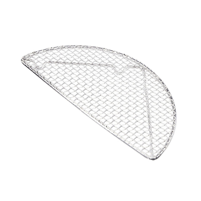 JWDX Barbecue Grill Clearance! Outdoor Home Cooking Stainless Steel Barbecue Rectangular Semicircular Multi Shape Multi Size Storage Barbecue Net, Tempura Fried Food Net Rack Japanese Cuisine S6-B.