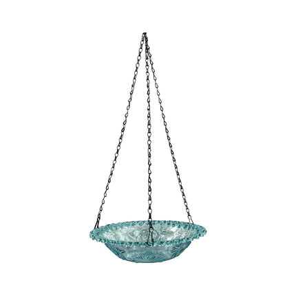 JWDX Bird Feeders for Outdoors Clearance! Hanging Bird Bath Plastic Bird Bath Plate Hanging Tray for Outdoors Hanging Bird Water or Bird Seed Hanging Bird Feeder for Outdoors Bird Bath Bowl S4-Blue.