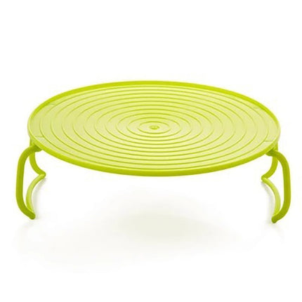 Multifunctional Double-Layer Microwave Oven Rack Microwave Stand Multifunctional Microwave Oven Heating Layered Steaming Tray Tray Double Layer Green Eguiwyn Clearance! 3-Green.