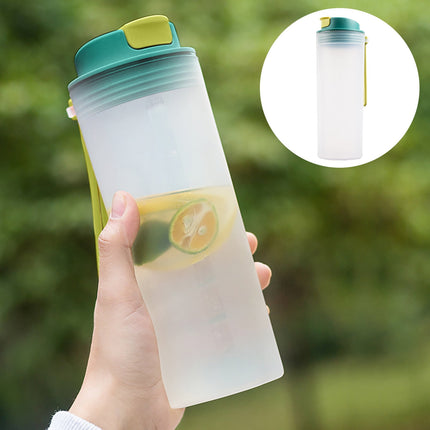 Clearance Back to School Supplies! JWDX 500Ml Single-Layer Plastic Cup Protein Powder Shake Cup Milkshake Cup Sports Fitness Water Cup Green (Include: 1X Water Cup) Clearance Sale Green.
