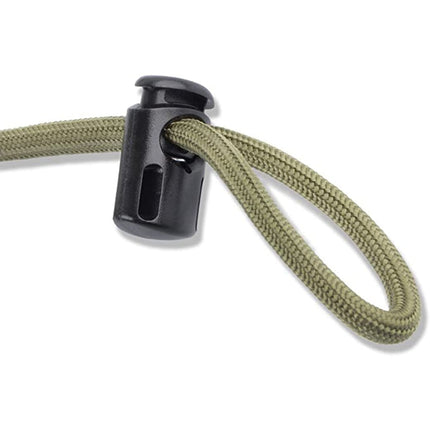 Clearance Back to School Supplies,Classroom Supplies! JWDX 50Pcs Spring Buckle No.8002, Stopper Shape Sliding Lanyard Luggage Cord Clip Rope Round Locks End 50Pcs Artscrafts and Sewing Black.