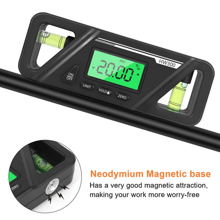 Clearance School Supplies for Teachers and Kids, Classroom Supplies! JWDX Digital Protractor Inclinometer Level Black.