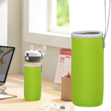 Clearance School Supplies! JWDX Cup Holder Grey, Neoprene Insulated Collapsible Drink Bottle Covers Multi Color (Include: 1*Cup Holder) Clearance Sale Green.
