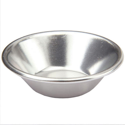25 Pack Egg Tart Molds Tiny Pie Tartlets Dessert Mold Pans Tin Puto Cup Bakeware Muffin Cupcake Cake Cookie Mold Baking Tool, Round Resuable Nonstick.