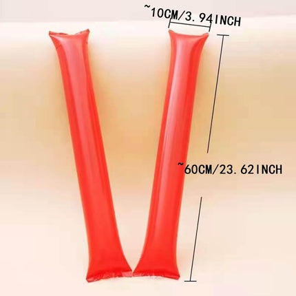 JWDX Event and Party Clearance! Inflatable Cheer Stick Concert Competition Party Bar Cheer Percussion Support Cheerleading Stick Clearance Sale Orange.