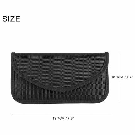 Faraday Bags for Phones, Cell Phone Signal Blocking Bag, RFID Phone Case,Faraday Bag for Phone & Key Fob(2 Pack).