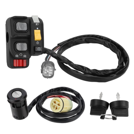 M MATI Handlebar Key Switch for Honda Rancher 350 ES Rancher 400 Foreman 500 ES Rincon 650 680.