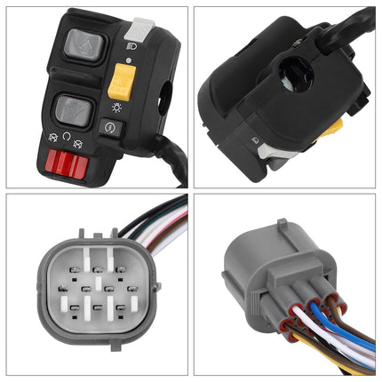 M MATI Handlebar Key Switch for Honda Rancher 350 ES Rancher 400 Foreman 500 ES Rincon 650 680.