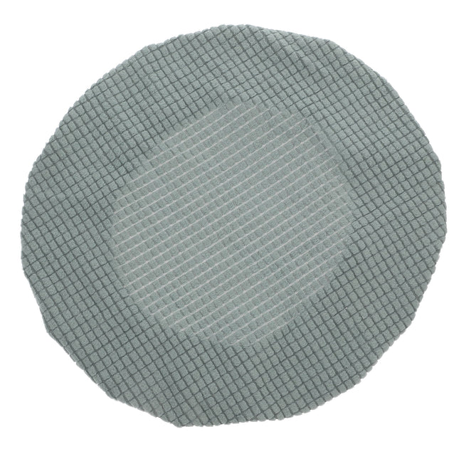 Ortofally Bar Stool Covers Stretchy Round Chair Covers Slipcover Washable Stool Cushion Elastic Bar Chair Covers Grey 1.60X1.50X1.50CM Green