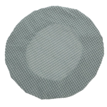 Ortofally Bar Stool Covers Stretchy Round Chair Covers Slipcover Washable Stool Cushion Elastic Bar Chair Covers Grey 1.60X1.50X1.50CM Green.