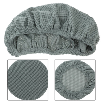 Ortofally Bar Stool Covers Stretchy Round Chair Covers Slipcover Washable Stool Cushion Elastic Bar Chair Covers Grey 1.60X1.50X1.50CM Green.