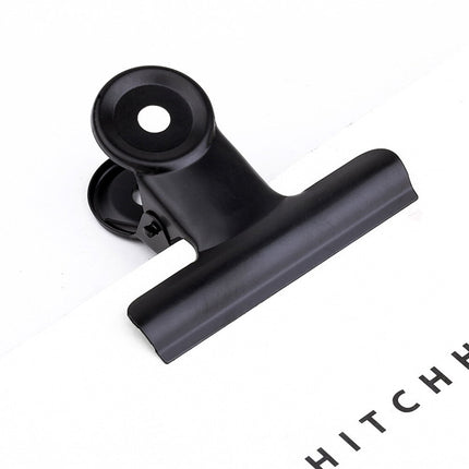 SWETRACE Coating Note Clips Rectangular Document Holding 15Pcs 2In 5*4.7cm Black.