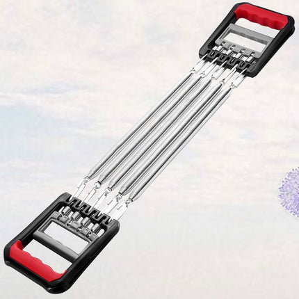 Ortofally Spring Expander Arm Training 5 Tubes Adjustable Arm Strength Trainer Exercise Resistance Bands for Home Fitness Muscle Training Body Building 70*11CM Multi.