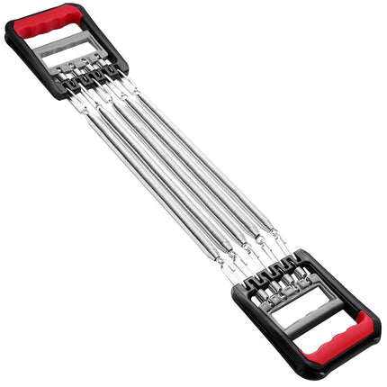 Ortofally Spring Expander Arm Training 5 Tubes Adjustable Arm Strength Trainer Exercise Resistance Bands for Home Fitness Muscle Training Body Building 70*11CM Multi.