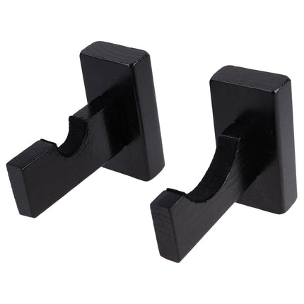 Ortofally Baseball Bat Display Hanger Wall Mounted Horizontal Baseball Bat Holder Hockey Wall Container for Home Office M Black.