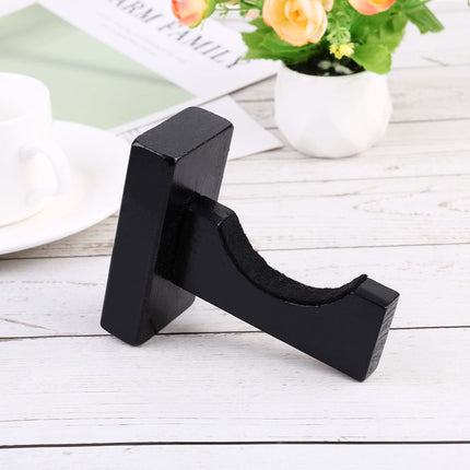 Ortofally Baseball Bat Display Hanger Wall Mounted Horizontal Baseball Bat Holder Hockey Wall Container for Home Office M Black.