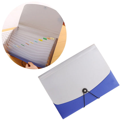 SWETRACE Folder Blue Office Work 1Pack 33.00X24.50X3.00CM Blue.