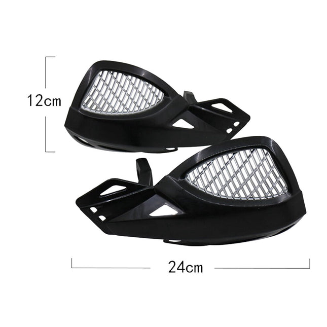 SWETRACE Protect Motorcycle Handlebars Motorbike Handguard Abs White 1 Pair 24.00X12.00X10.00CM White.