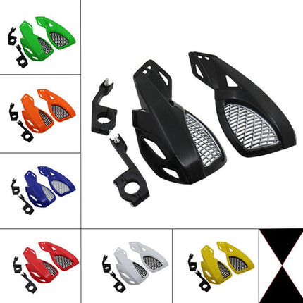 SWETRACE Protect Motorcycle Handlebars Motorbike Handguard Abs White 1 Pair 24.00X12.00X10.00CM White.