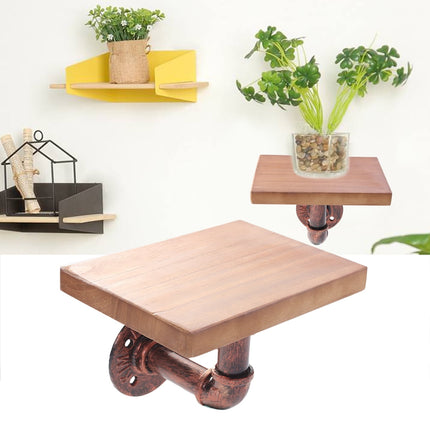 SWETRACE Hanging Shelf Wooden Material For Study 1Pcs 7.9X5.9X0.8In 20.00X15.00X2.00CM Brown.