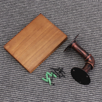 SWETRACE Hanging Shelf Wooden Material For Study 1Pcs 7.9X5.9X0.8In 20.00X15.00X2.00CM Brown.