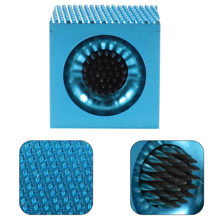 Worgeous Blue Aluminum Alloy Pool Cue Tip Repair and Shaper Tool 1 Trimmer for Billiard Stick Accessories.