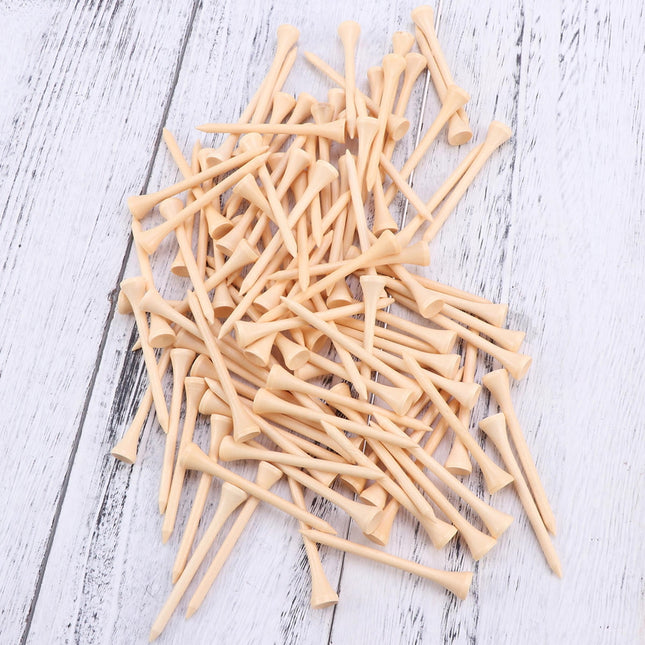 SWETRACE short tees golf Golf Tees Wood for Sports Enthusiasts Outdoor Sports 100pcs/Set.