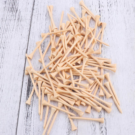 SWETRACE short tees golf Golf Tees Wood for Sports Enthusiasts Outdoor Sports 100pcs/Set.