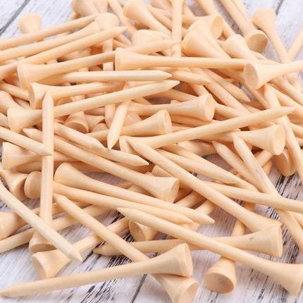 SWETRACE short tees golf Golf Tees Wood for Sports Enthusiasts Outdoor Sports 100pcs/Set.