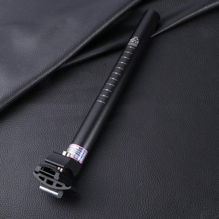 Worgeous 30.8mm Aluminum Alloy Seatpost Mountain Bike Bike Seat Tube Seat Post for Most Road Bike Downhill Bike Track Bike Fixed Gear (Black)
