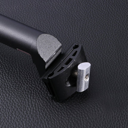 Worgeous 30.8mm Aluminum Alloy Seatpost Mountain Bike Bike Seat Tube Seat Post for Most Road Bike Downhill Bike Track Bike Fixed Gear (Black).
