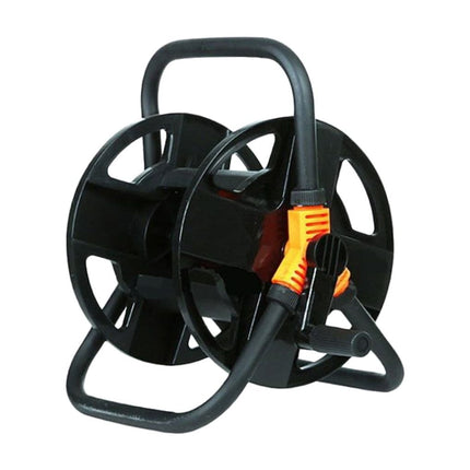 SWETRACE Garden Water Hose Reel Hose Reel Black Stainless Steel 1Pcs.