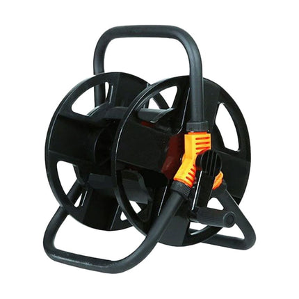 SWETRACE Garden Water Hose Reel Hose Reel Black Stainless Steel 1Pcs.