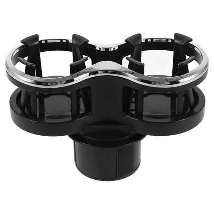 Worgeous Car Cup Holder ABS Dual Hole Drink Holders Automotive Mount Beverage Mug Stand for Vehicle Truck Auto.