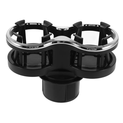 Worgeous Car Cup Holder ABS Dual Hole Drink Holders Automotive Mount Beverage Mug Stand for Vehicle Truck Auto.