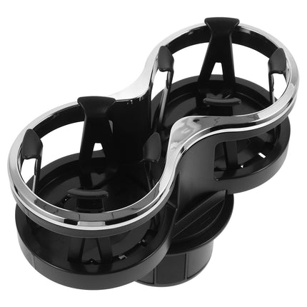 Worgeous Car Cup Holder ABS Dual Hole Drink Holders Automotive Mount Beverage Mug Stand for Vehicle Truck Auto.