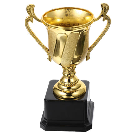 SWETRACE Trophy Golden Plastic 1Pack 6.8x4.7x2.4in.