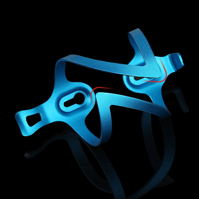 Worgeous Bike Water Bottle Rack Aluminium Alloy Mountain Bike Water Bottle Holder Bike Accessories (Blue).
