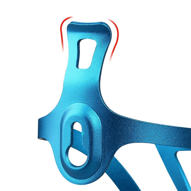 Worgeous Bike Water Bottle Rack Aluminium Alloy Mountain Bike Water Bottle Holder Bike Accessories (Blue).