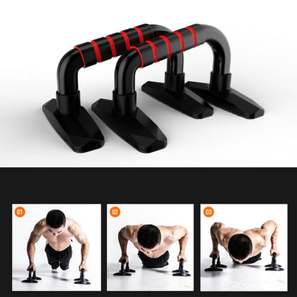 Worgeous 1 Pair Push-up Stands Bars for Building Muscle Exercises Abdomen Chest Push Ups Hand Grip Trainer Tool.