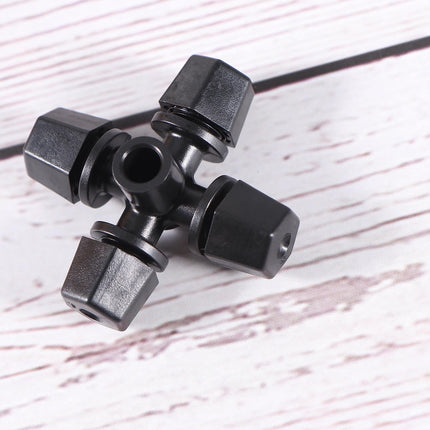 Worgeous Drip Irrigation Nozzle for Garden Use Black Plastic 20 Pieces Miniature Sprinklers.