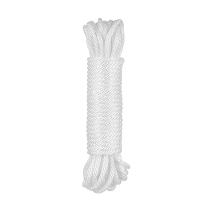 Worgeous White Nylon Lanyard Rope for Flagpole Lifting and Hanging Tools 6mm Diameter.