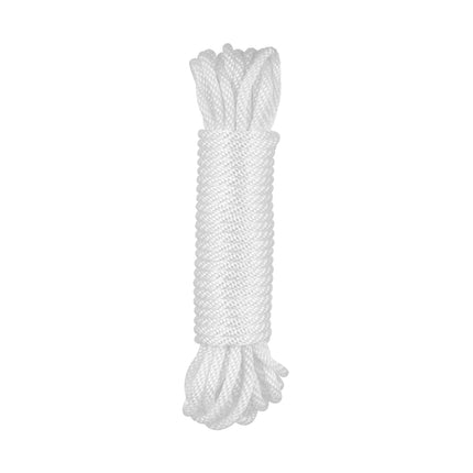 Worgeous White Nylon Lanyard Rope for Flagpole Lifting and Hanging Tools 6mm Diameter.