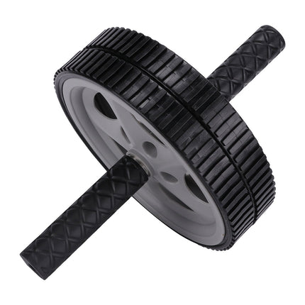 Worgeous Ab Wheel Workout Gym Equipment for Home Toddler Fitness Grey.