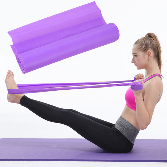 Worgeous 3 Pcs Yoga Elastic Band Resistance Bands Fabric Stretching Strap Fitness.