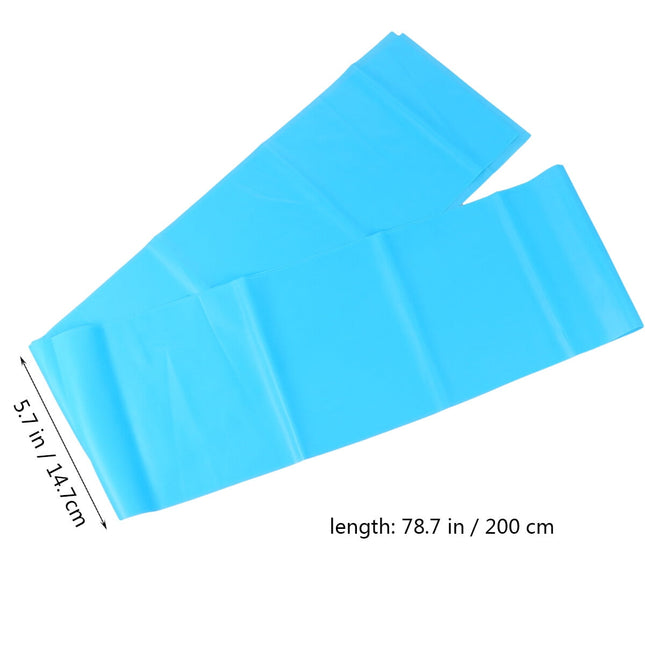 Worgeous 3 Pcs Yoga Elastic Band Resistance Bands Fabric Stretching Strap Fitness.