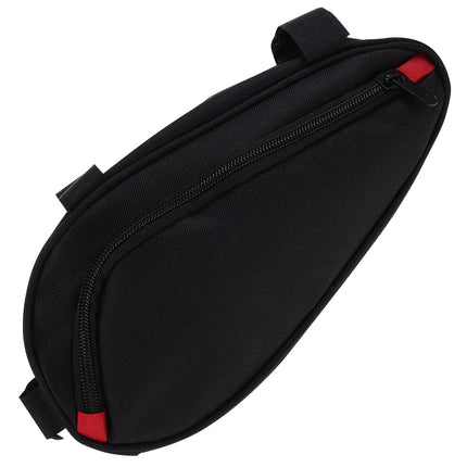 SWETRACE Bike Triangle Handlebar Bags Black Waterproof 1Pcs 9.84x4.33x3.14in.